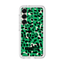 スリムプロテクションプレミアムケース［ ELLEgirl - レオパード - Green ］