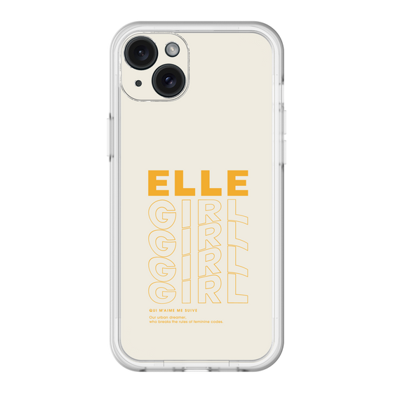 スリムプロテクションプレミアムケース［ ELLEgirl - ロゴ ］