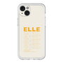 スリムプロテクションプレミアムケース［ ELLEgirl - ロゴ ］