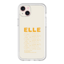 スリムプロテクションプレミアムケース［ ELLEgirl - ロゴ ］