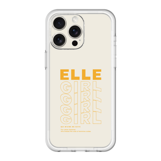 スリムプロテクションプレミアムケース［ ELLEgirl - ロゴ ］