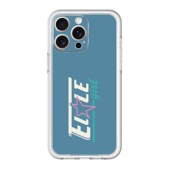 スリムプロテクションプレミアムケース［ ELLEgirl - レトロロゴ ］