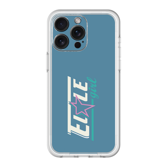 スリムプロテクションプレミアムケース［ ELLEgirl - レトロロゴ ］