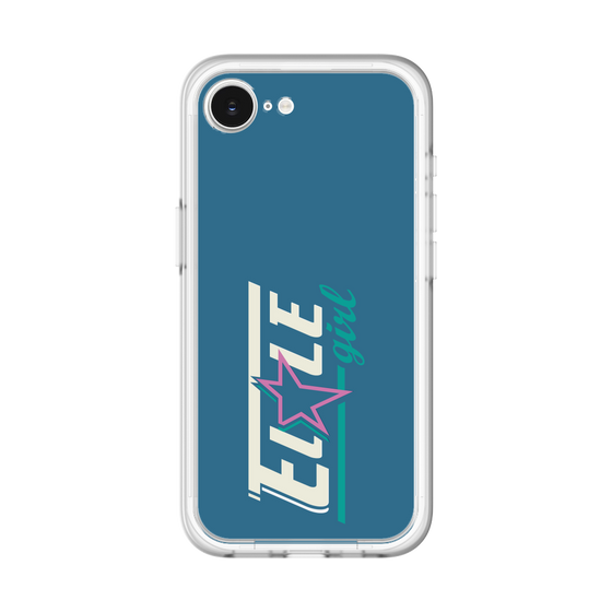スリムプロテクションプレミアムケース［ ELLEgirl - レトロロゴ ］