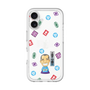 スリムプロテクションプレミアムケース［ 笑点 - 三遊亭 小遊三 - 白 ］