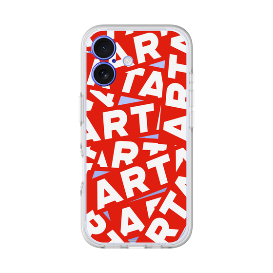 スリムプロテクションプレミアムケース［ ARTA - sticker - two tone ］