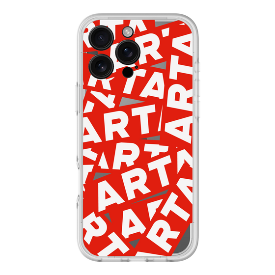 スリムプロテクションプレミアムケース［ ARTA - sticker - two tone ］