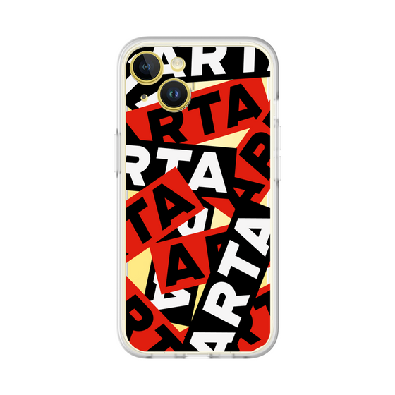 スリムプロテクションプレミアムケース［ ARTA - sticker - tricolor ］