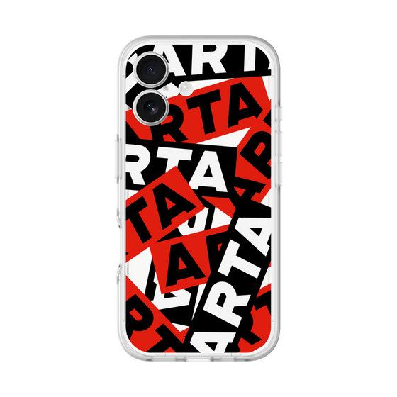 スリムプロテクションプレミアムケース［ ARTA - sticker - tricolor ］