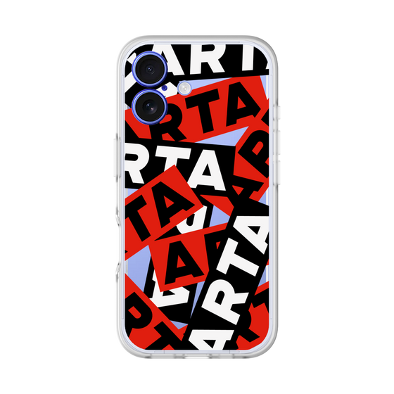 スリムプロテクションプレミアムケース［ ARTA - sticker - tricolor ］