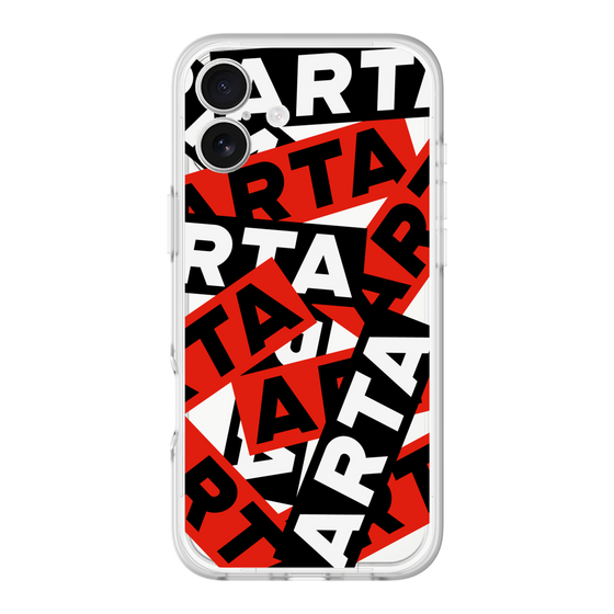 スリムプロテクションプレミアムケース［ ARTA - sticker - tricolor ］