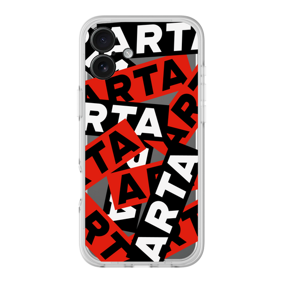 スリムプロテクションプレミアムケース［ ARTA - sticker - tricolor ］