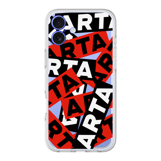 スリムプロテクションプレミアムケース［ ARTA - sticker - tricolor ］