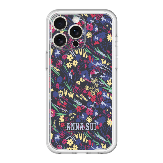 スリムプロテクションプレミアムケース［ ANNA SUI - スワーリングフワラー ］