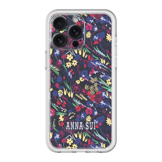 スリムプロテクションプレミアムケース［ ANNA SUI - スワーリングフワラー ］