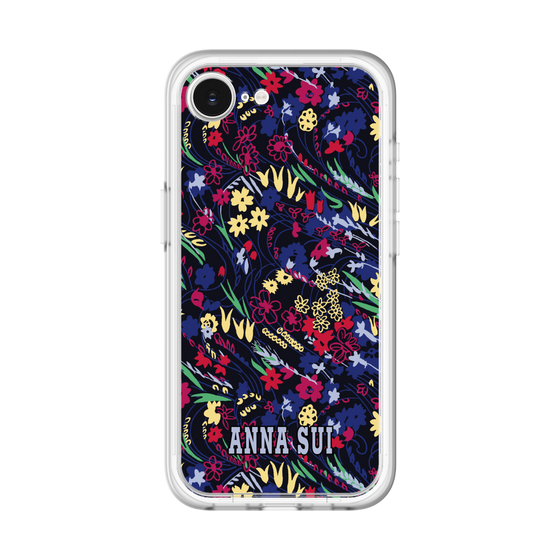 スリムプロテクションプレミアムケース［ ANNA SUI - スワーリングフワラー ］