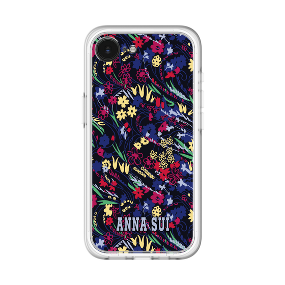 スリムプロテクションプレミアムケース［ ANNA SUI - スワーリングフワラー ］