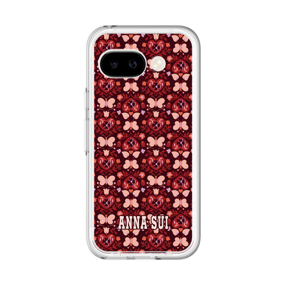 スリムプロテクションプレミアムケース［ ANNA SUI - バタフライハーツ - レッド ］