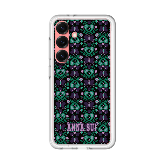 スリムプロテクションプレミアムケース［ ANNA SUI - バタフライハーツ - グリーン ］