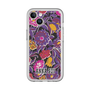 スリムプロテクションプレミアムケース［ ANNA SUI - ガーデンフワラー - マゼンタ ］