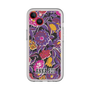 スリムプロテクションプレミアムケース［ ANNA SUI - ガーデンフワラー - マゼンタ ］