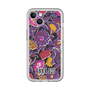 スリムプロテクションプレミアムケース［ ANNA SUI - ガーデンフワラー - マゼンタ ］