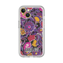 スリムプロテクションプレミアムケース［ ANNA SUI - ガーデンフワラー - マゼンタ ］
