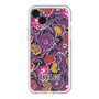 スリムプロテクションプレミアムケース［ ANNA SUI - ガーデンフワラー - マゼンタ ］