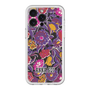 スリムプロテクションプレミアムケース［ ANNA SUI - ガーデンフワラー - マゼンタ ］