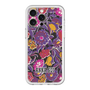 スリムプロテクションプレミアムケース［ ANNA SUI - ガーデンフワラー - マゼンタ ］