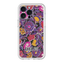 スリムプロテクションプレミアムケース［ ANNA SUI - ガーデンフワラー - マゼンタ ］