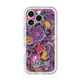 スリムプロテクションプレミアムケース［ ANNA SUI - ガーデンフワラー - マゼンタ ］