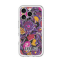 スリムプロテクションプレミアムケース［ ANNA SUI - ガーデンフワラー - マゼンタ ］
