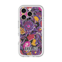 スリムプロテクションプレミアムケース［ ANNA SUI - ガーデンフワラー - マゼンタ ］