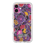 スリムプロテクションプレミアムケース［ ANNA SUI - ガーデンフワラー - マゼンタ ］