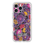 スリムプロテクションプレミアムケース［ ANNA SUI - ガーデンフワラー - マゼンタ ］