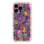 スリムプロテクションプレミアムケース［ ANNA SUI - ガーデンフワラー - マゼンタ ］