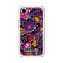 スリムプロテクションプレミアムケース［ ANNA SUI - ガーデンフワラー - マゼンタ ］