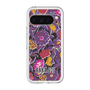 スリムプロテクションプレミアムケース［ ANNA SUI - ガーデンフワラー - マゼンタ ］