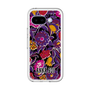 スリムプロテクションプレミアムケース［ ANNA SUI - ガーデンフワラー - マゼンタ ］