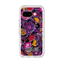 スリムプロテクションプレミアムケース［ ANNA SUI - ガーデンフワラー - マゼンタ ］
