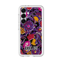 スリムプロテクションプレミアムケース［ ANNA SUI - ガーデンフワラー - マゼンタ ］