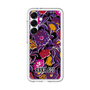 スリムプロテクションプレミアムケース［ ANNA SUI - ガーデンフワラー - マゼンタ ］