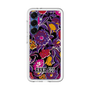 スリムプロテクションプレミアムケース［ ANNA SUI - ガーデンフワラー - マゼンタ ］