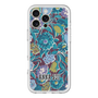 スリムプロテクションプレミアムケース［ ANNA SUI - ガーデンフワラー - シアン ］