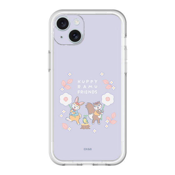 スリムプロテクションプレミアムケース［ クピラムフレンズ - フラワー ］