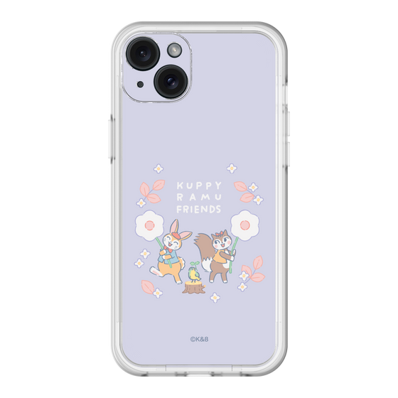 スリムプロテクションプレミアムケース［ クピラムフレンズ - フラワー ］