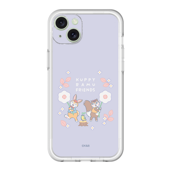 スリムプロテクションプレミアムケース［ クピラムフレンズ - フラワー ］