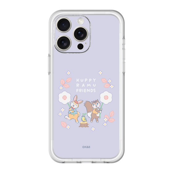 スリムプロテクションプレミアムケース［ クピラムフレンズ - フラワー ］
