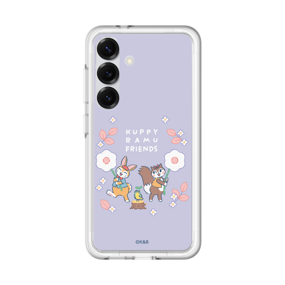 スリムプロテクションプレミアムケース［ クピラムフレンズ - フラワー ］